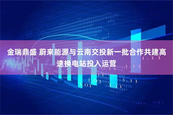 金瑞鼎盛 蔚来能源与云南交投新一批合作共建高速换电站投入运营