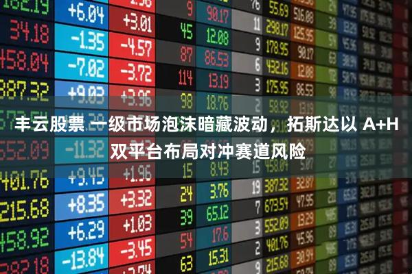 丰云股票 一级市场泡沫暗藏波动，拓斯达以 A+H 双平台布局对冲赛道风险